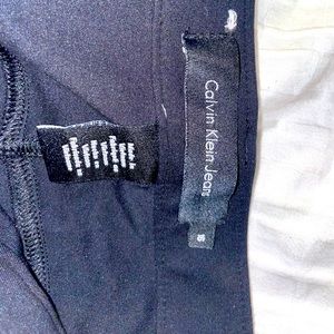Calvin Klein black stretchy pants
